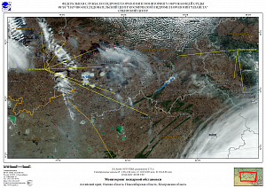 

Пожарная обстановка
в Сибири по спутниковым данным за 17 – 19 апреля 2022 г.

