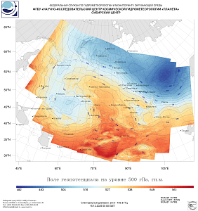 

Обзор погодных условий в Сибири за 15-17 декабря 2025 г.