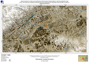 Гидрологическая
обстановка на реках Алтайского края по спутниковым данным за 3-4 апреля 2026 г.