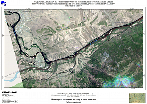 Гидрологическая обстановка на реках Забайкальского
края и Республики Бурятия по спутниковым данным за 22 мая 2023 г.

