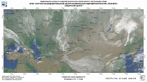 Обзор погодных условий в Сибири за 25-26 октября 2025 г.