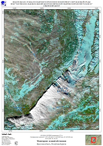 Гидрологическая обстановка на озере Байкал по спутниковым данным за 10-16 января 2026 г.