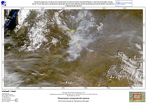 Пожарная
обстановка в Сибири по спутниковым данным за 8-10 октября 2024 г.