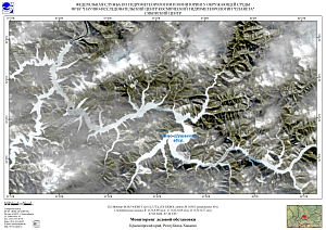 Гидрологическая обстановка на Саяно-Шушенском водохранилище по спутниковым данным за 25-28 февраля 2026 г.
