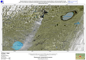 Пожарная
обстановка в Новосибирской области по спутниковым данным за 9–12 октября 2024
г.