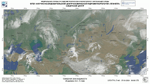 Обзор погодных условий в
Сибири за 6-7 апреля 2024 г
