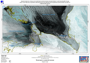 Ледовая обстановка в Карском
море и Море Лаптевых по спутниковым данным за 25-27 ноября 2025 г.