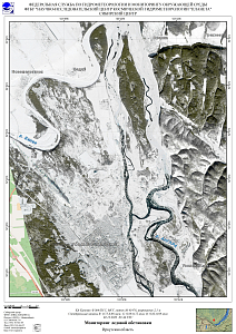 Гидрологическая обстановка на реках и водохранилищах Иркутской области по спутниковым данным за 30 ноября-2 декабря 2025 г.