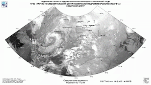 Обзор погодных условий в
Сибири за 13-14 декабря 2025 г.